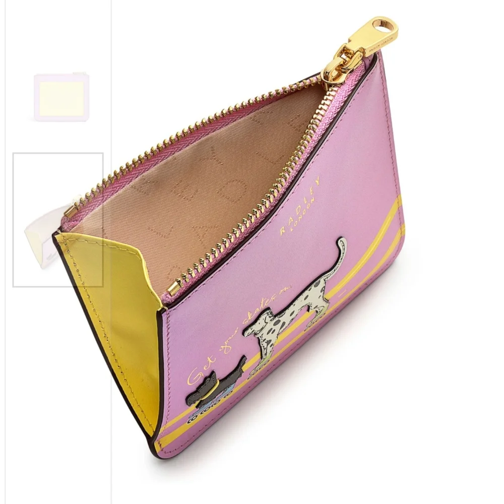 NWT RADLEY LONDON "Get You Skates On" Coin Purse - Picture 4 of 7